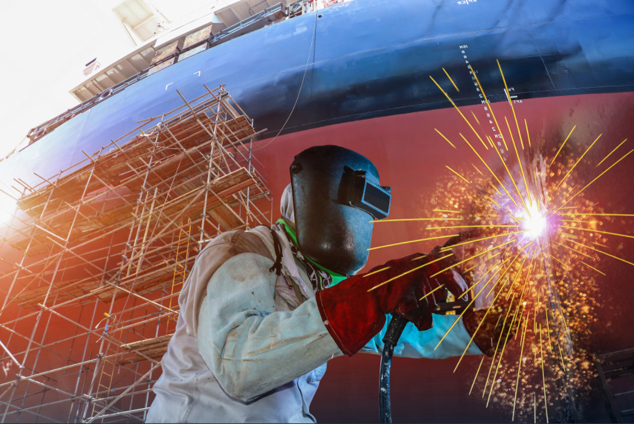 Marine vessels steel fabrication
